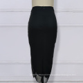 Black Voile High Waist Slim Mesh Package Hip Beading Women Maxi Skirt